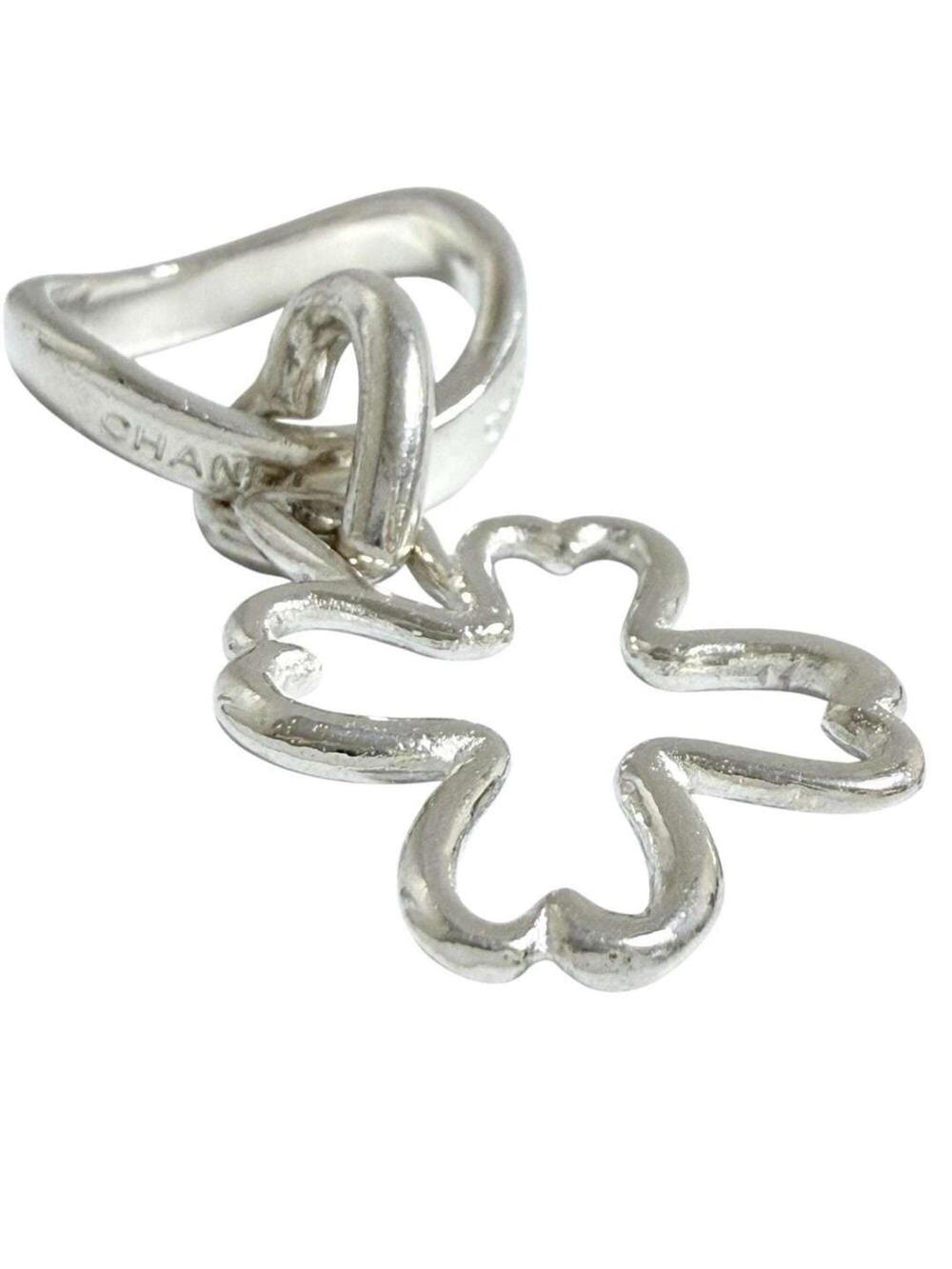 Chanel Clover Heart Ring Sterling #275954C72B